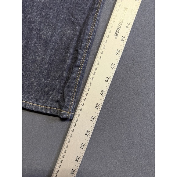 Levi's Denizen 232 Slim Straight Fit Jeans Men's 36x34 Faded Dark Wash - Picture 4 of 11